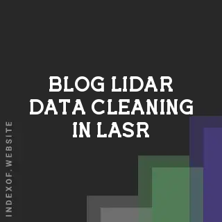 Lidar Data Cleaning in lasR: Using drop_duplicates and Withheld_flag Filtering | Logo - Indexof